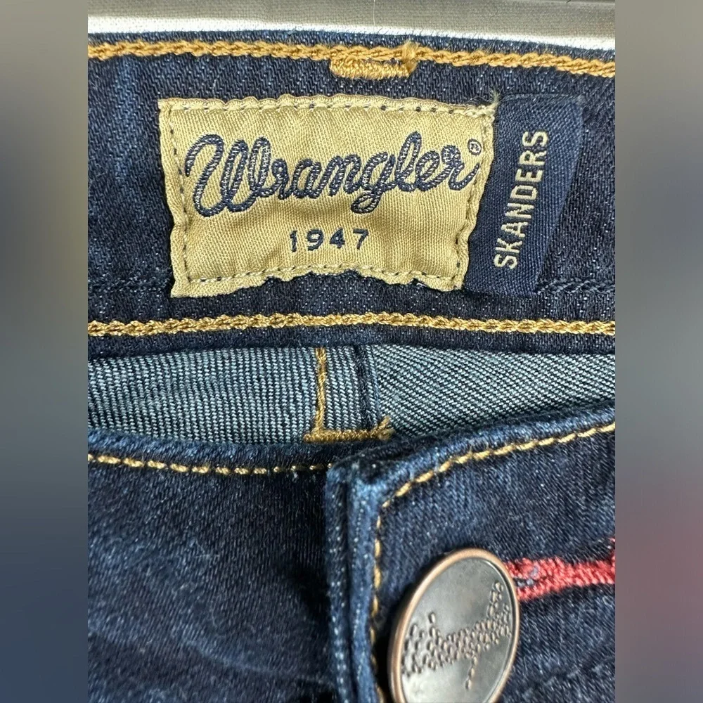 Wrangler Skanders Straight Leg Dark Denim‎ Jeans Men's 28 X 26